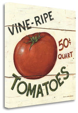 "Vine Ripe Tomatoes" By David Carter Brown, Giclee Print on Gallery Wrap Canvas
