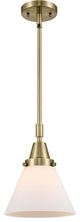 Innovations Lighting 447-1S-AB-G41-LED Large Cone 1 Light 8" Mini Pendant