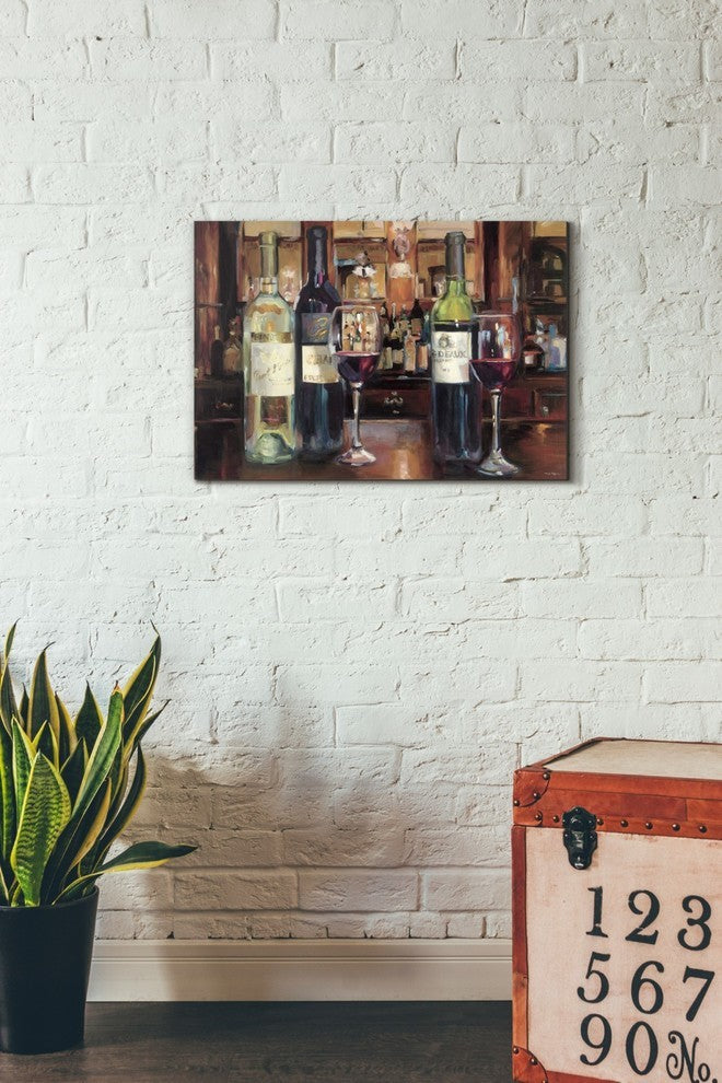"A Reflection of Wine" Giclee Canvas Wall Art, 18"x26"