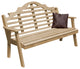 Cedar Marlboro Bench, Unfinished, 6 Foot