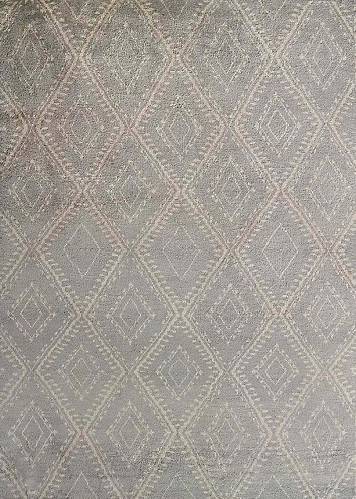 Ahgly Company Indoor Rectangle Mid-Century Modern Area Rugs, 2' x 5'