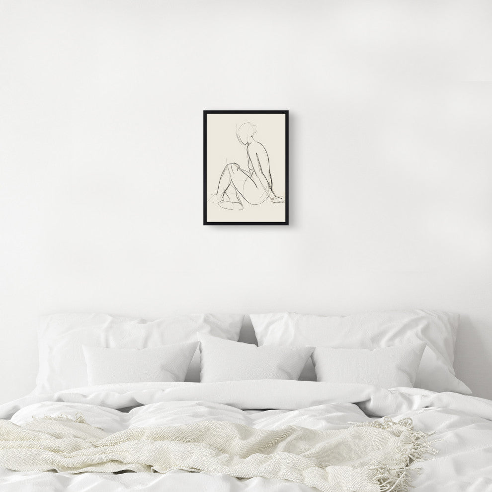 Woman's Lines, 24 x 32