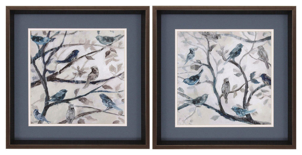 Morning Song Framed Art, 2-Piece Set