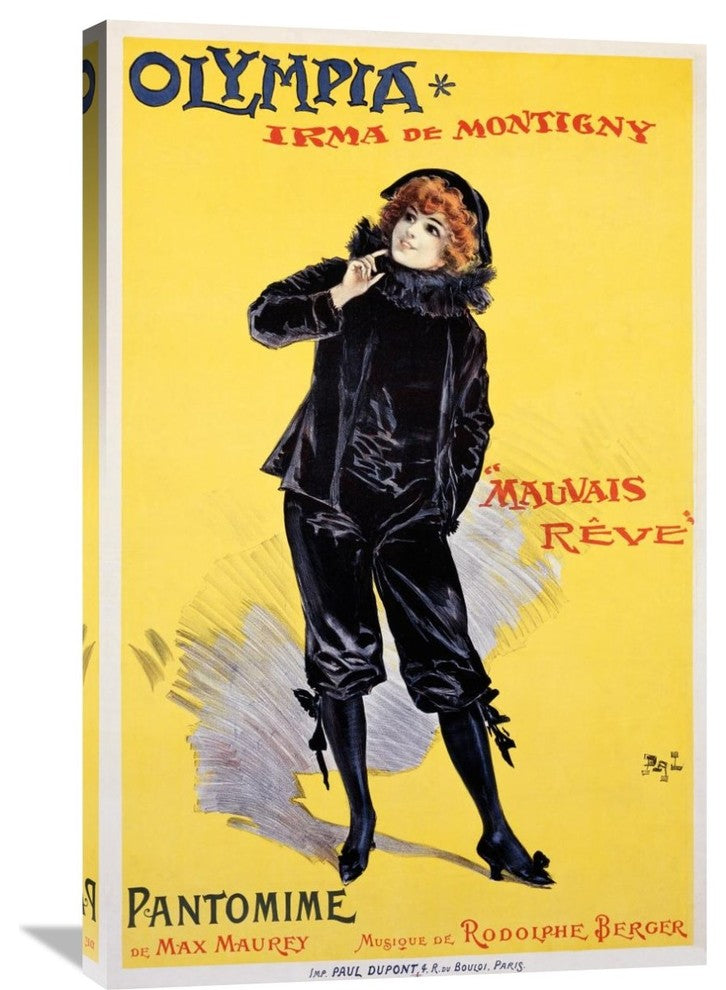 Olympia / ?Mauvais Reve?, 23"X36"