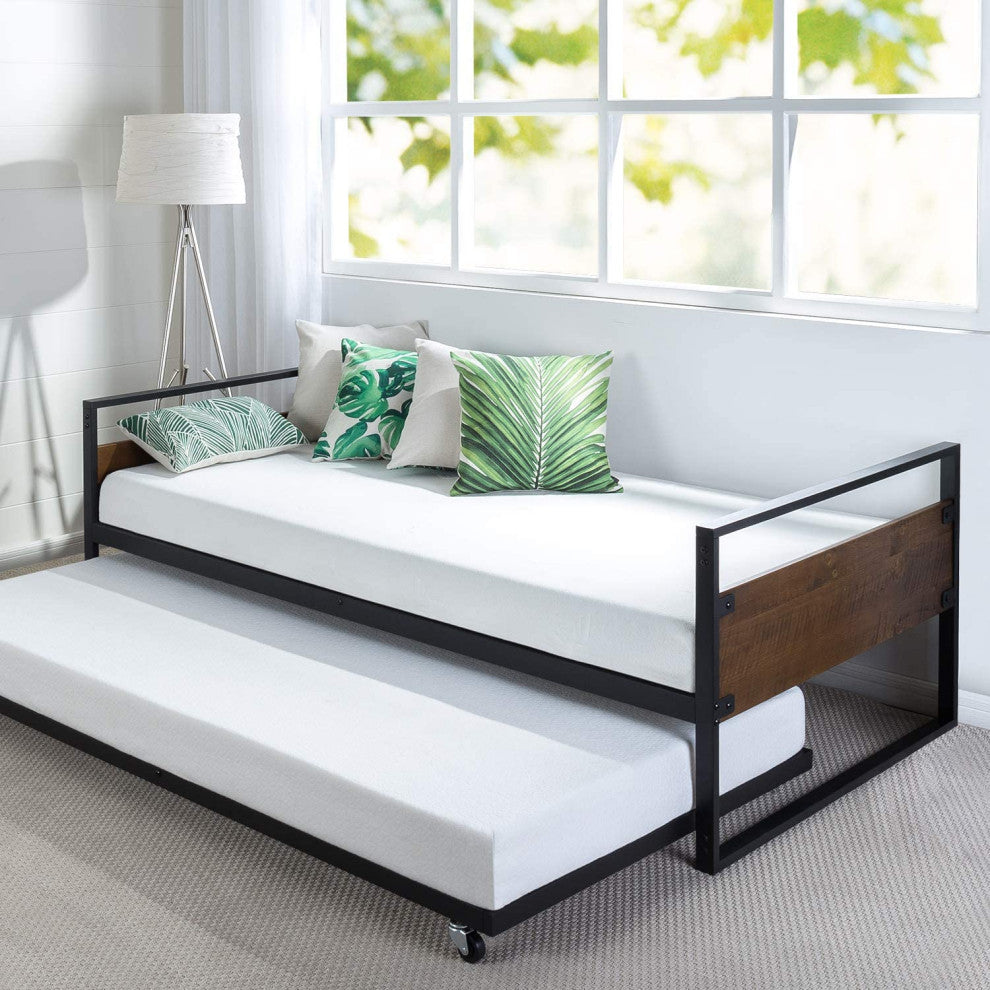 Twin Daybed and Trundle Frame Set
