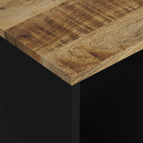 vidaXL Coffee Table Console Side End Table Solid Wood Mango and Engineered Wood