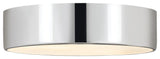 Zlite 2302F4-CH 4-Light Flush Mount, Chrome