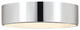 Zlite 2302F4-CH 4-Light Flush Mount, Chrome