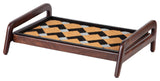 Single-Tier Brown Stand With 2-Pair Rubber Boot Tray Mt. Tam