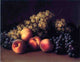 George Henry Hall Peaches and Grapes, 21"x28" Wall Decal
