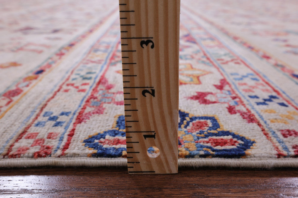 8' 1" X 9' 9" Tribal Persian Gabbeh Hand Knotted Wool Rug Q8072