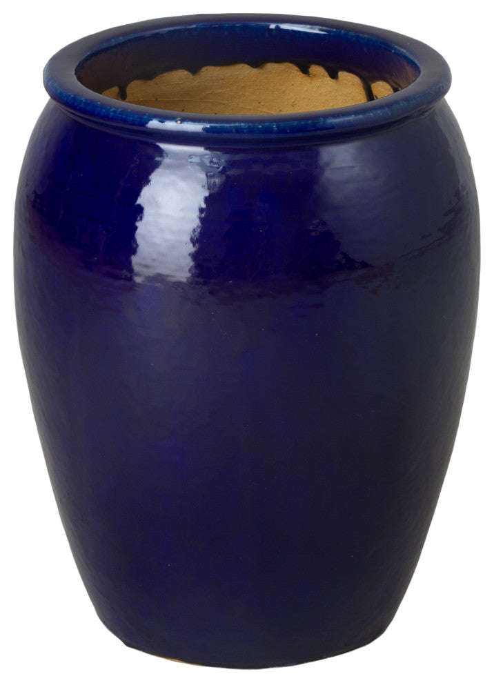 Tall Jar Planter, Blue 16x20