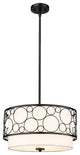 Zlite 197-17MB 3-Light Pendant, White