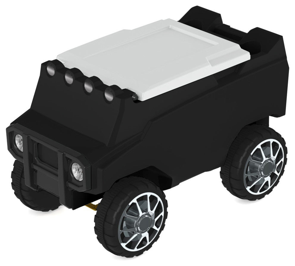 RC Rover Cooler, Black and White