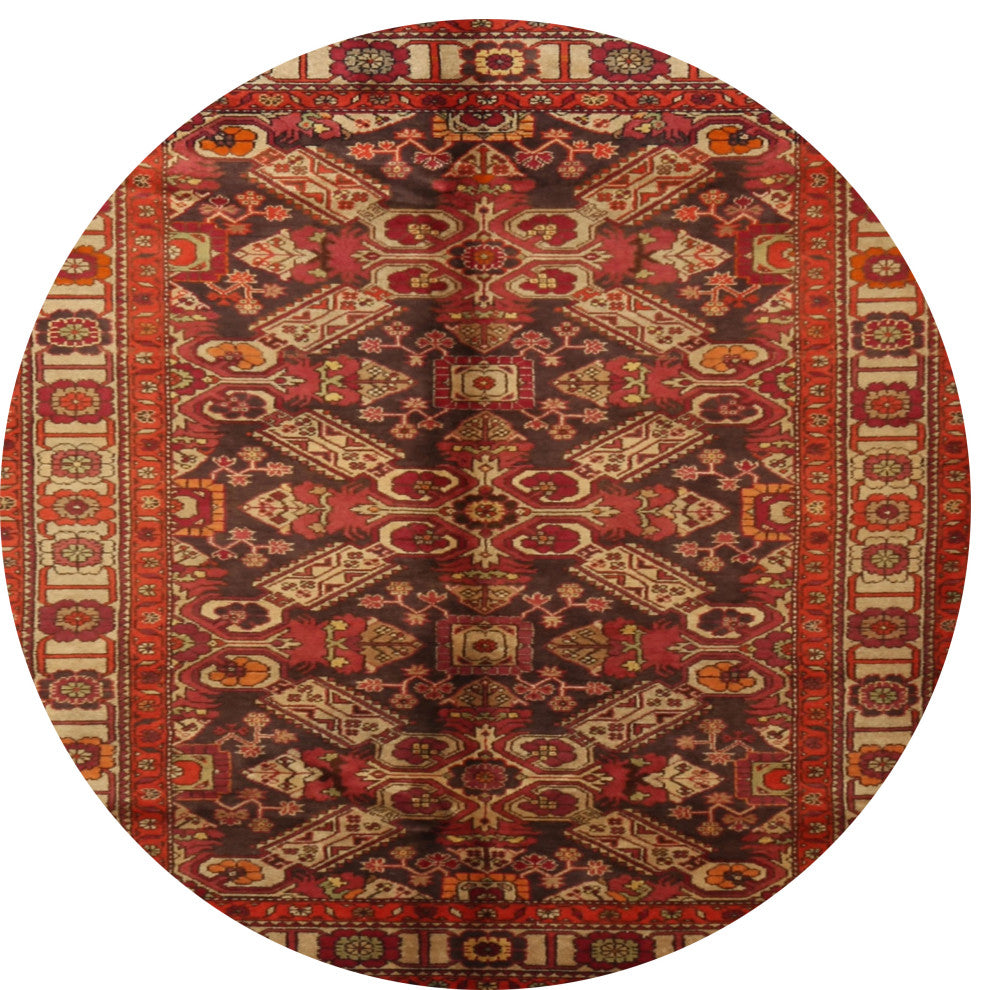 Ahgly Company Indoor Round Traditional Area Rugs, 3' Round