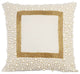 Ivory Decorative Pillow Covers 18"x18" Silk, Essence Of Pearl