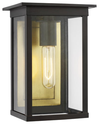 Freeport Small Outdoor Wall Lantern, Heritage Copper