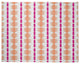 Watercolor Stripe Spring Chenille Rug, Orange-Orchid, 8'x10'