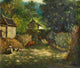 Hua You Zhong "On The Farm" Oil Painting