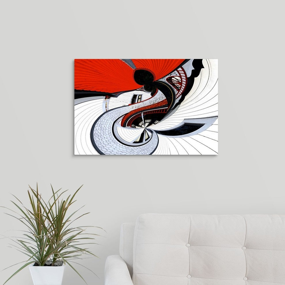 "The Victorian" Wrapped Canvas Art Print, 24"x16"x1.5"