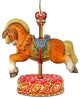 Dated 2020 Carousel Horse Wooden Ornament
