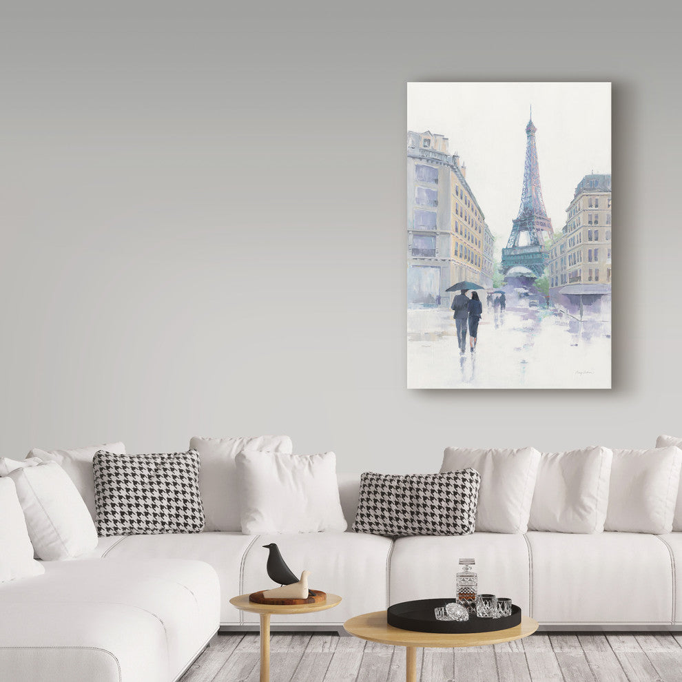 Avery Tillmon ''Walking In The Rain'' Canvas Art, 22"x32"