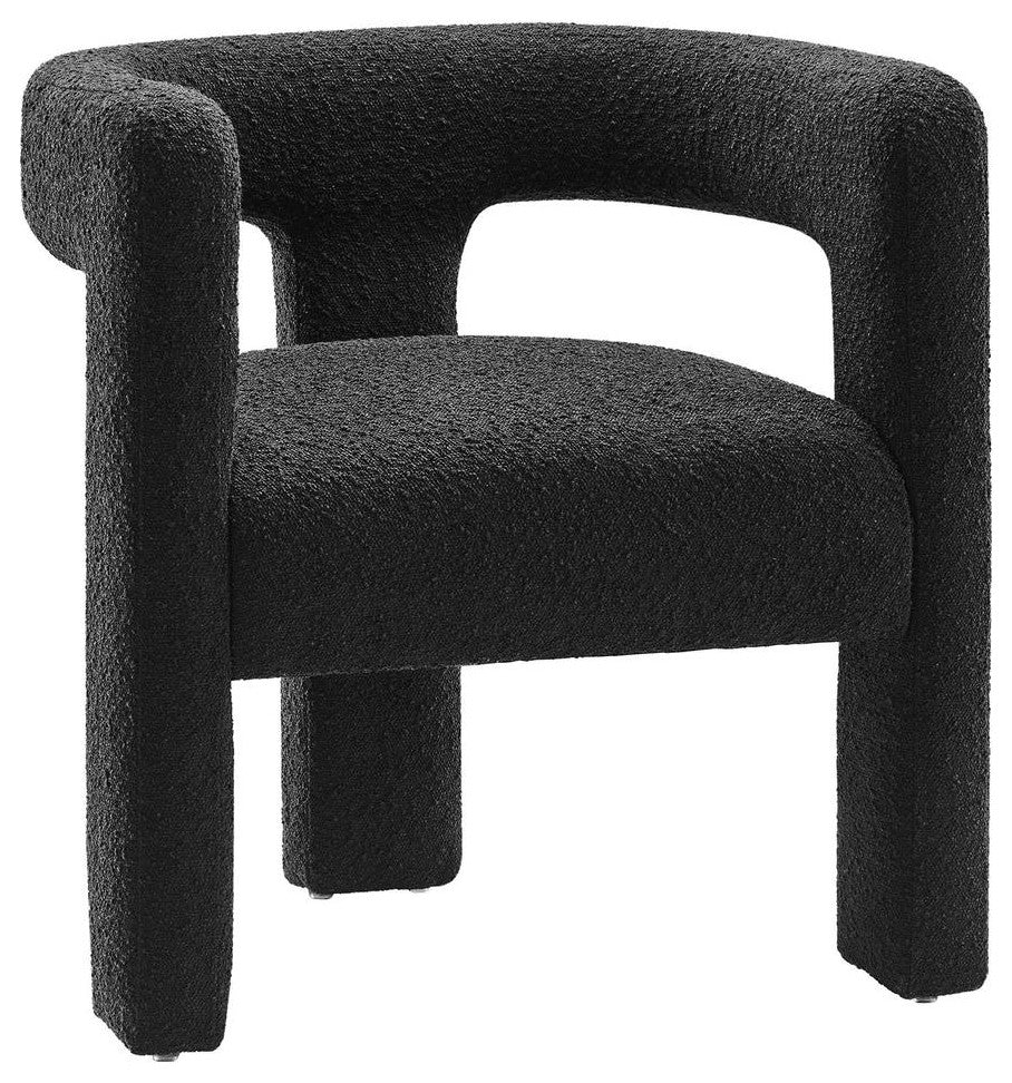 Kayla Boucle Upholstered Armchair