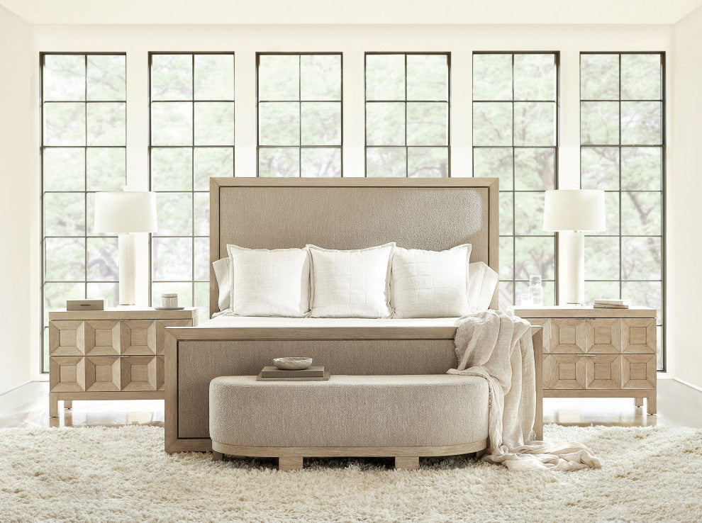 Bernhardt Prado Wooden Panel Bed, King