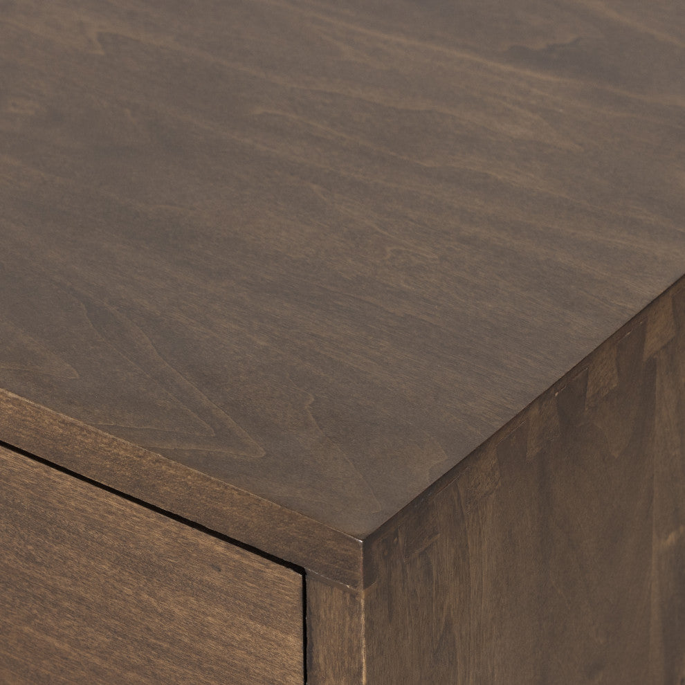 Trey 9 Drawer Dresser, Auburn Poplar