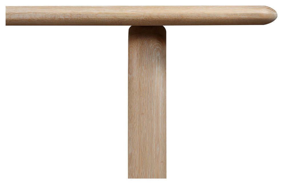 Malibu Dining Table White Oak