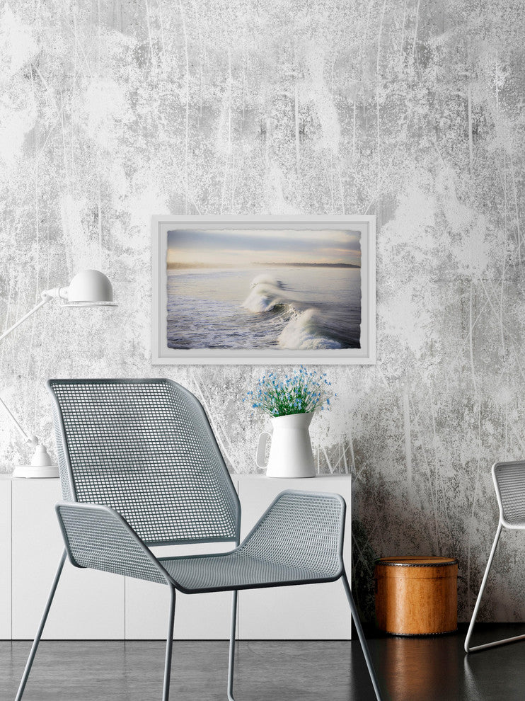 "The Break" Framed Painting Print, 24"x16"
