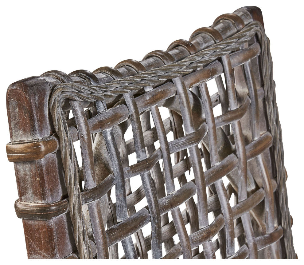 Exodis Mahogany Upholstered Dining Chair, Brown