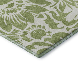 Premium Machine Washable Mayfield AMF551 Aloe 3' x 5' Rug