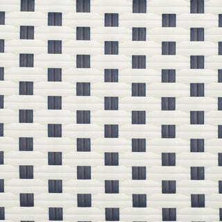 Safavieh Outdoor California Armchair, White/Navy