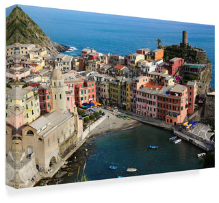 "Cinque Terra 3" by Chris Bliss, Canvas Art, 30"x47"