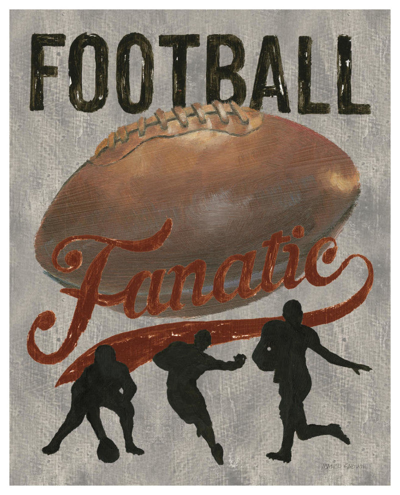 "Game Day V" Digital Paper Print by Marco Fabiano, 24"x30"