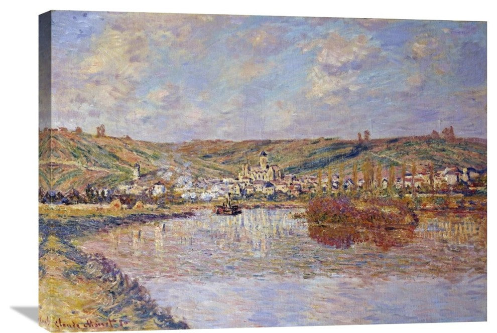 "End of the Afternoon, Vetheuil" Artwork, 30" x 21"
