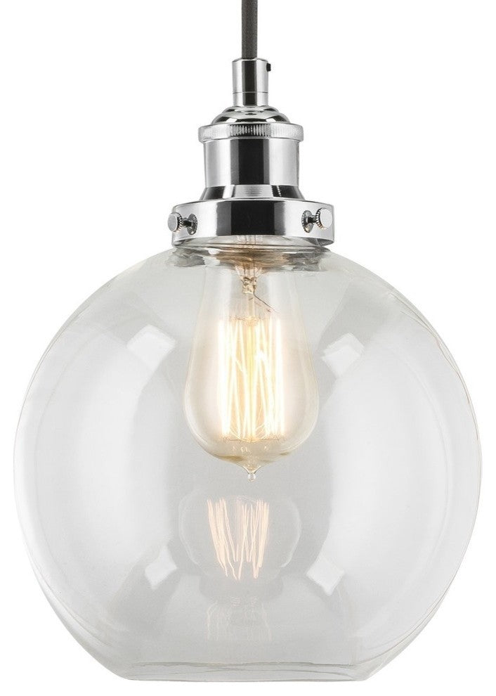 Primo Pendant With Clear Glass Shade