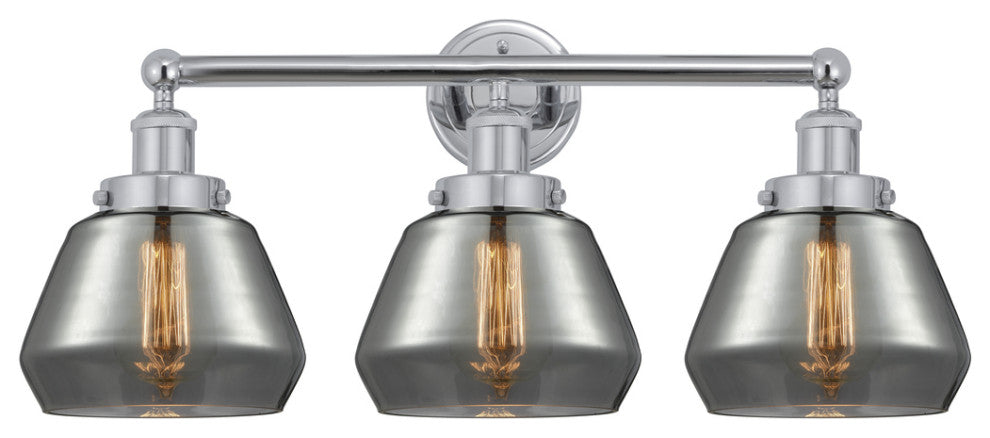 Fulton 3-Light 24.5" Bath Vanity-Light Polished Chrome