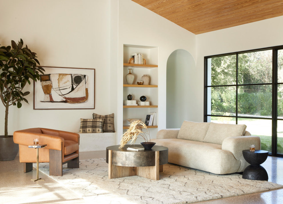 Aliza End Table-Black Pine