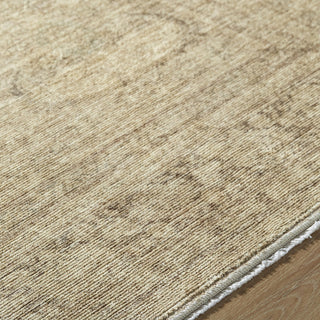 Galey Alix x Livabliss GAHU-2304 Area Rug,Dusty Sage,Ivory,Brown, Tan,6'7"x9'6"