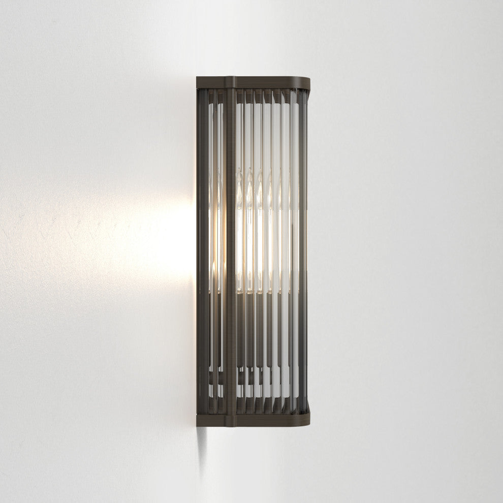 Astro Avignon Square 300, Dimmable Indoor Wall Light (Bronze)
