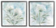Soft Spring Flower Still Life White Watercolor Florals,24 x 24