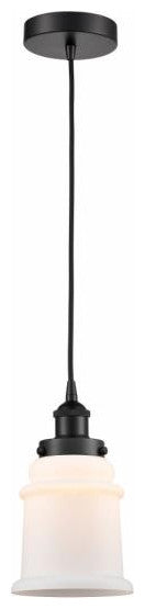 Innovations 616-1PH-BK-G181 1-Light Mini Pendant, Matte Black