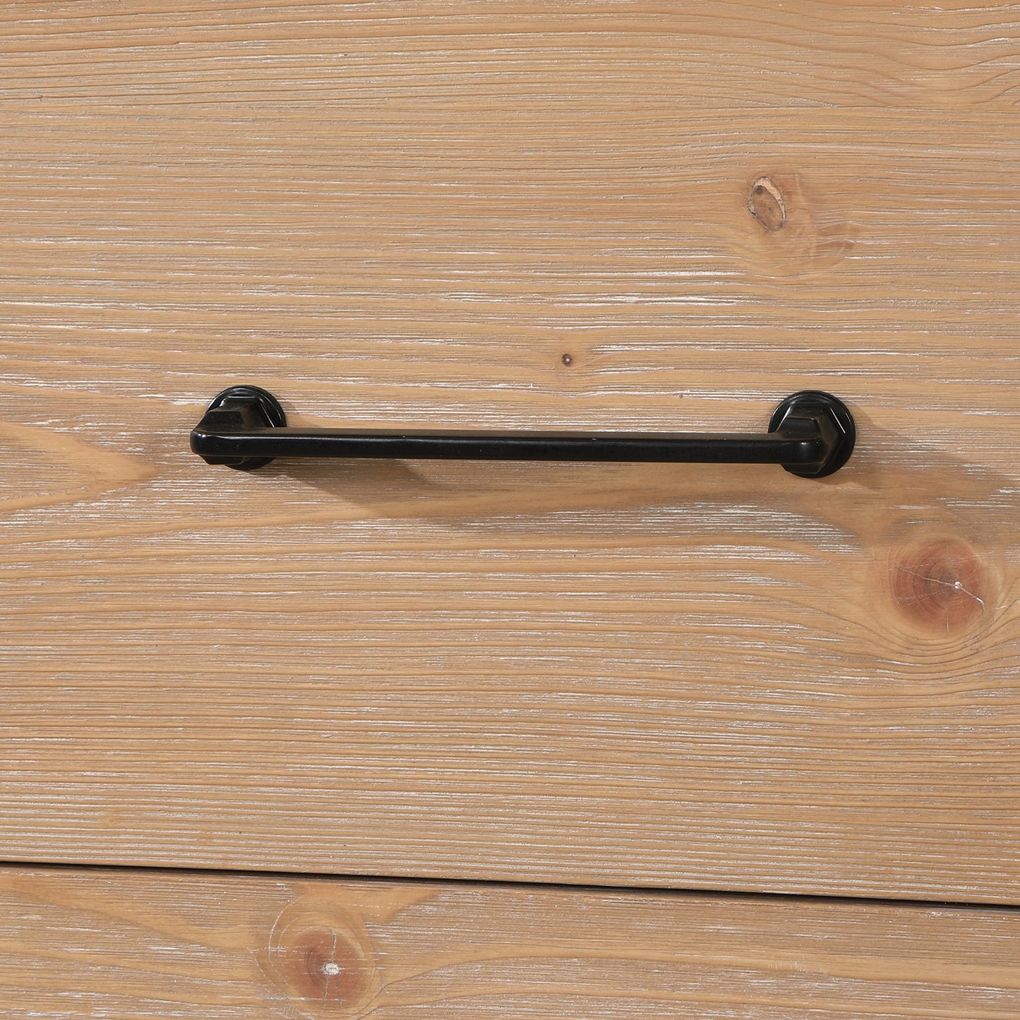 Leon Bath Vanity With Composite Stone Top, Fir Wood Brown, 72", No Mirror