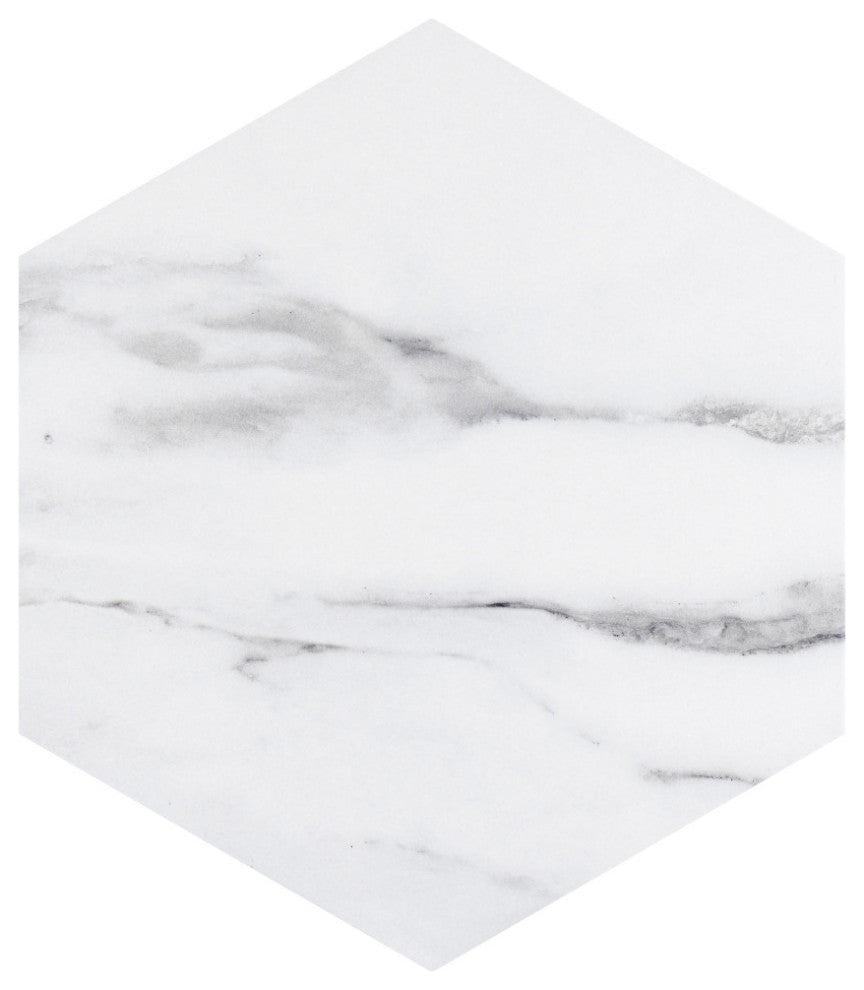 Marbilia Hex Venato with Biotech Porcelain Floor and Wall Tile