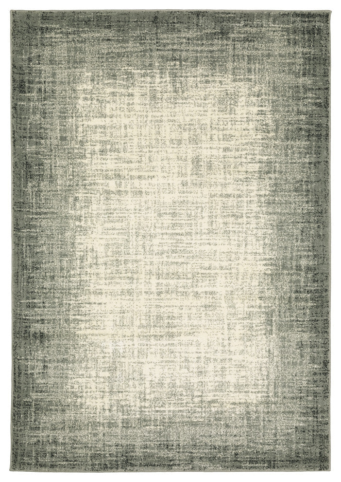 Sarasota Abstract Ombre Indoor Area Rug, Grey, 2' x 3'