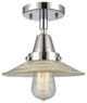 INNOVATIONS LIGHTING 447-1C-PC-G2-LED Halophane Flush Mount