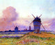 Ferdinand Du Puigaudeau Sunset at Bourg de Batz  Brittany Gallery Wrapped Canvas