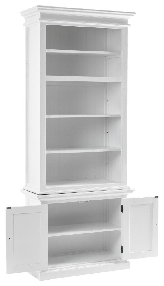 Classic White Single Bay Hutch Unit